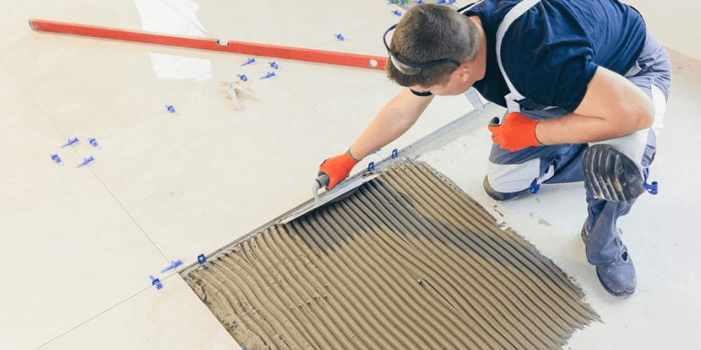 Commercial Tiling Floor Installation
