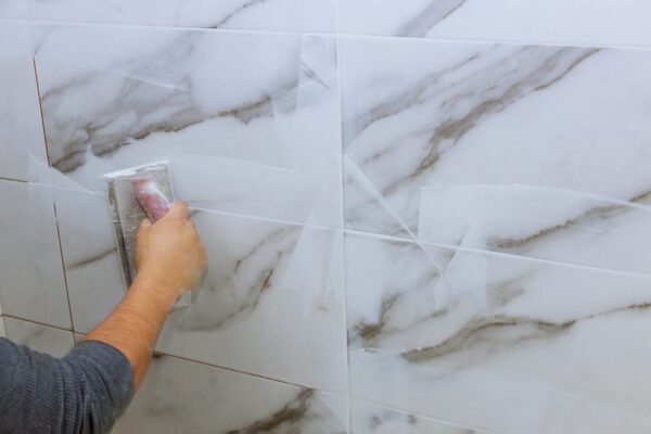 surrey bathroom wall tile installation
